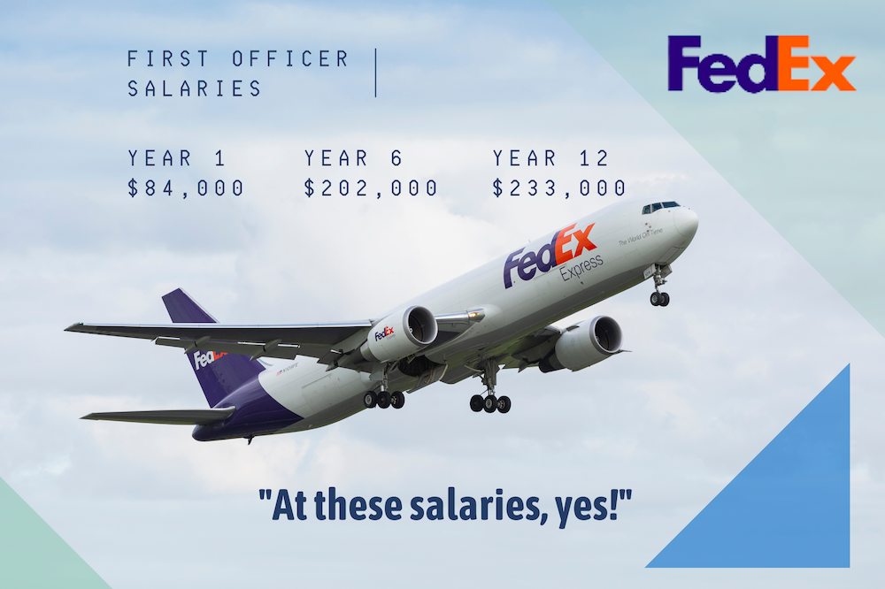 FedEx First Officer Pay