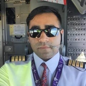 Mayank Goyal, a pilot from India