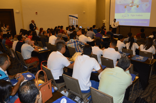 Epic Flight Academy hosts airline pilot seminar in Panama