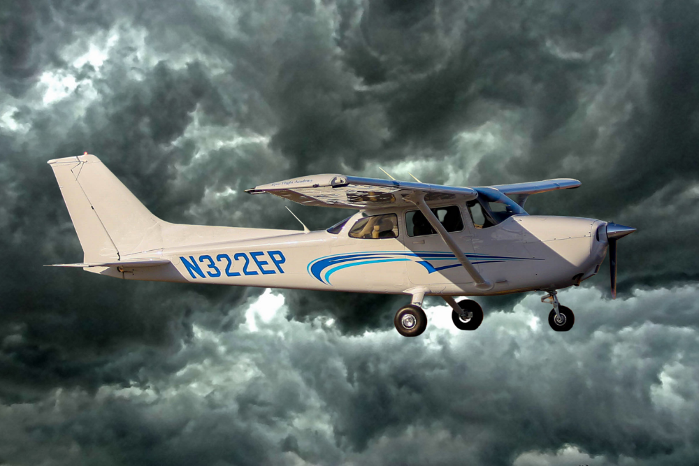 Cessna 172 Turbulence