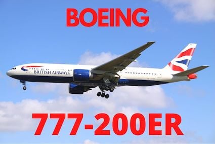 Boeing 777-200ER Airline Fleet