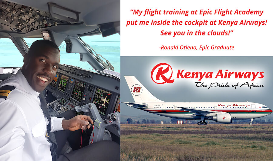 Epic Graduate Kenya Airways