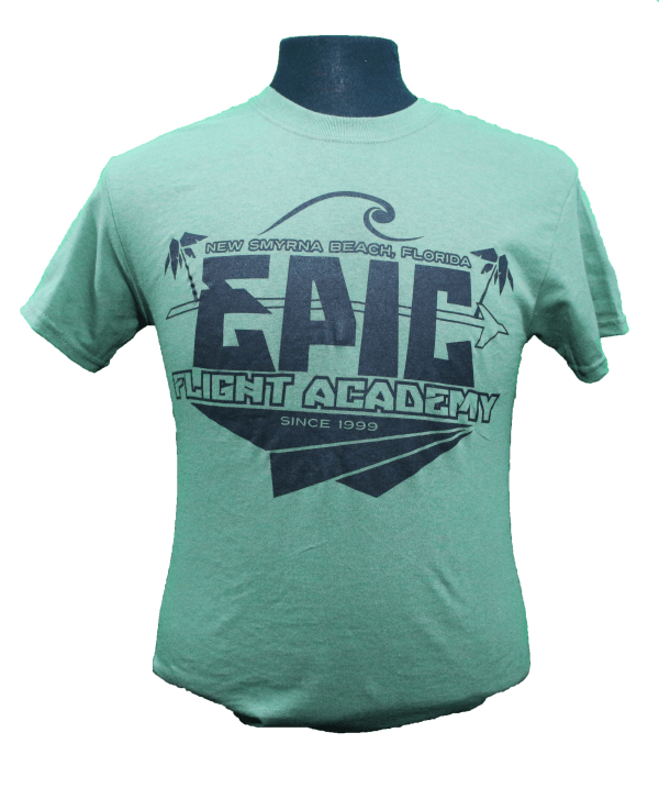 Green Epic Flight Academy Shirt