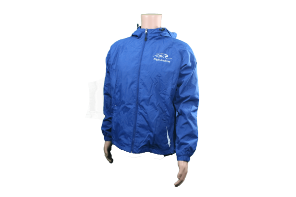 Epic Blue Raincoat FRONT