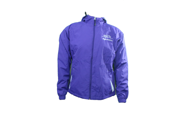 Epic Women's Purple Raincoat FRONT