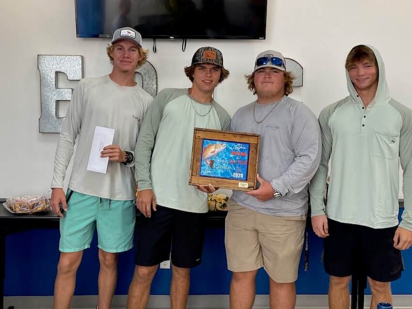 First Place Fishing Winners 2020
