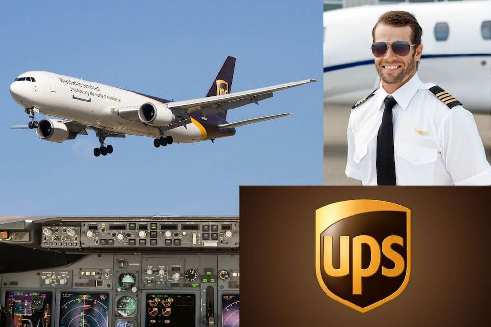 ups mail pilot salary