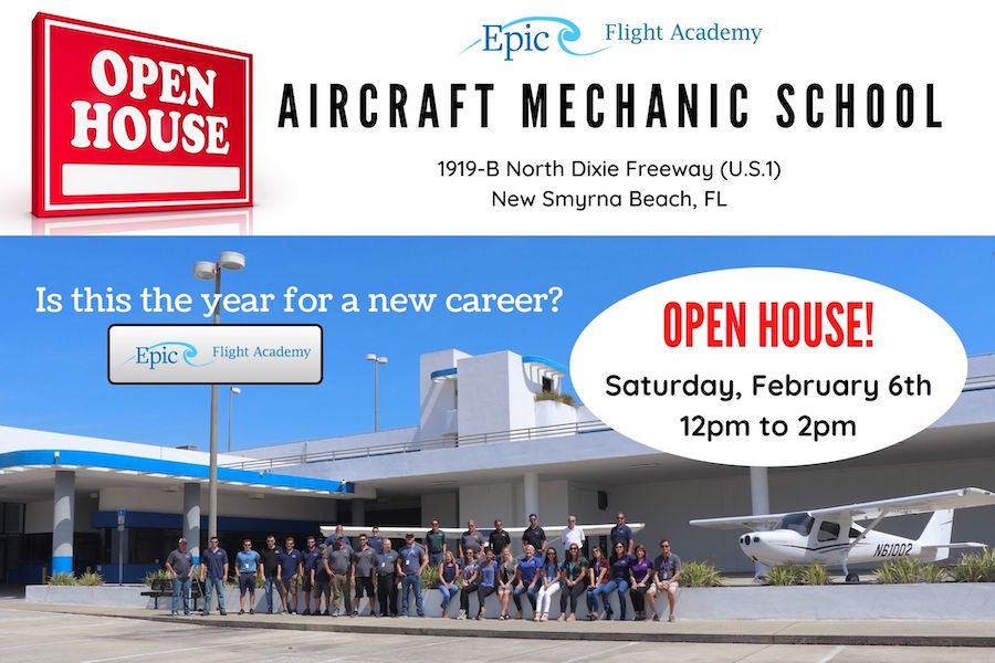 Feb 6 Open House Aircraft Mechanic School