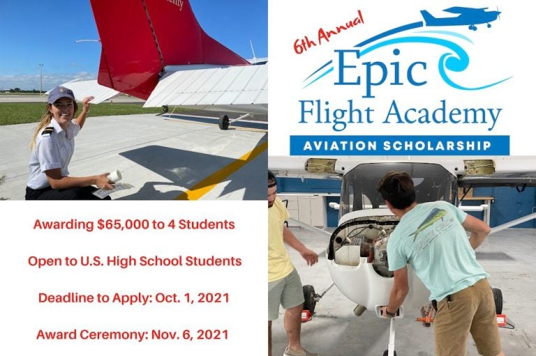 6th Annual Epic Aviation Scholarships Epic Flight Academy