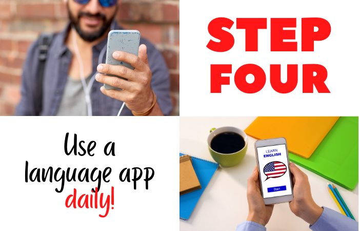 Step 4 Language App