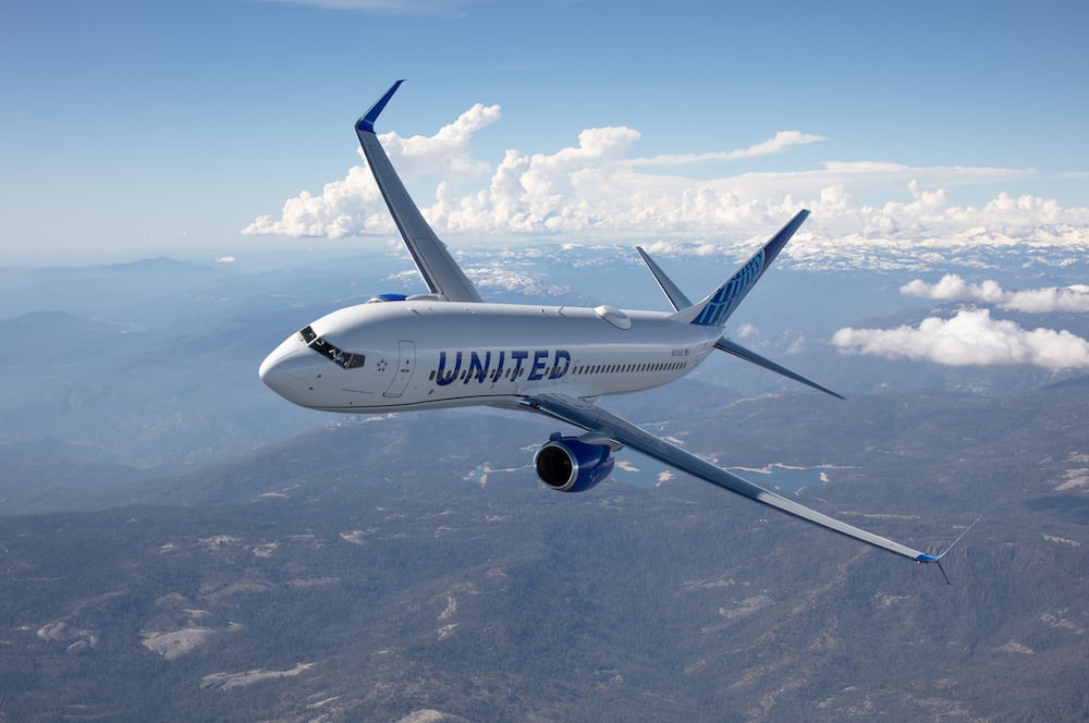 United Boeing 737-800