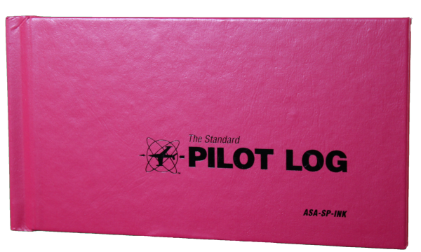 Pink SP-40 Pilot Logbook
