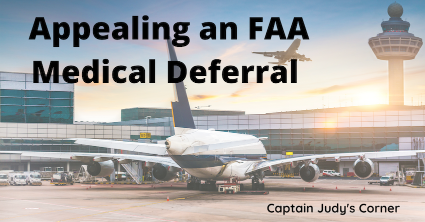 Appealing an FAA Medical Deferral