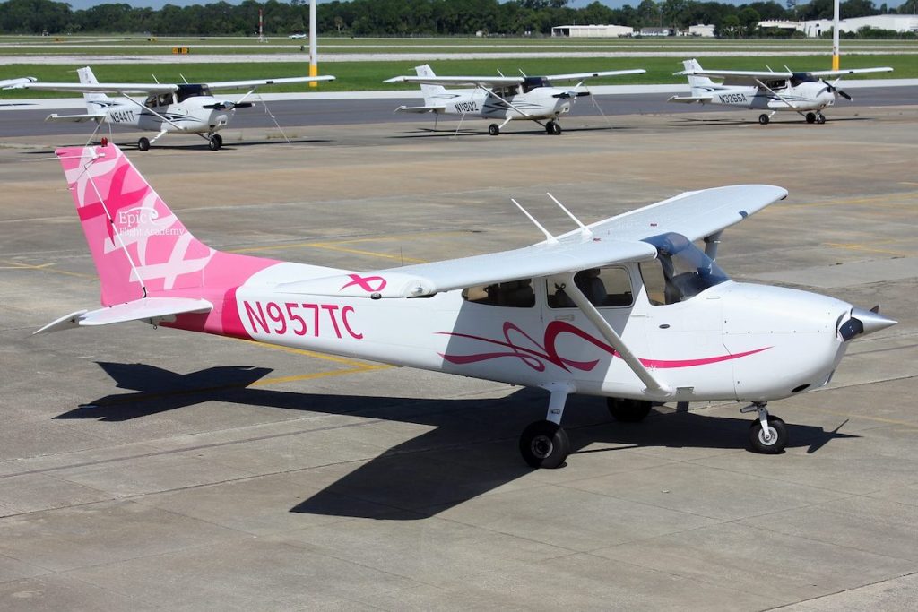 Epic Pink Tail Aircraft