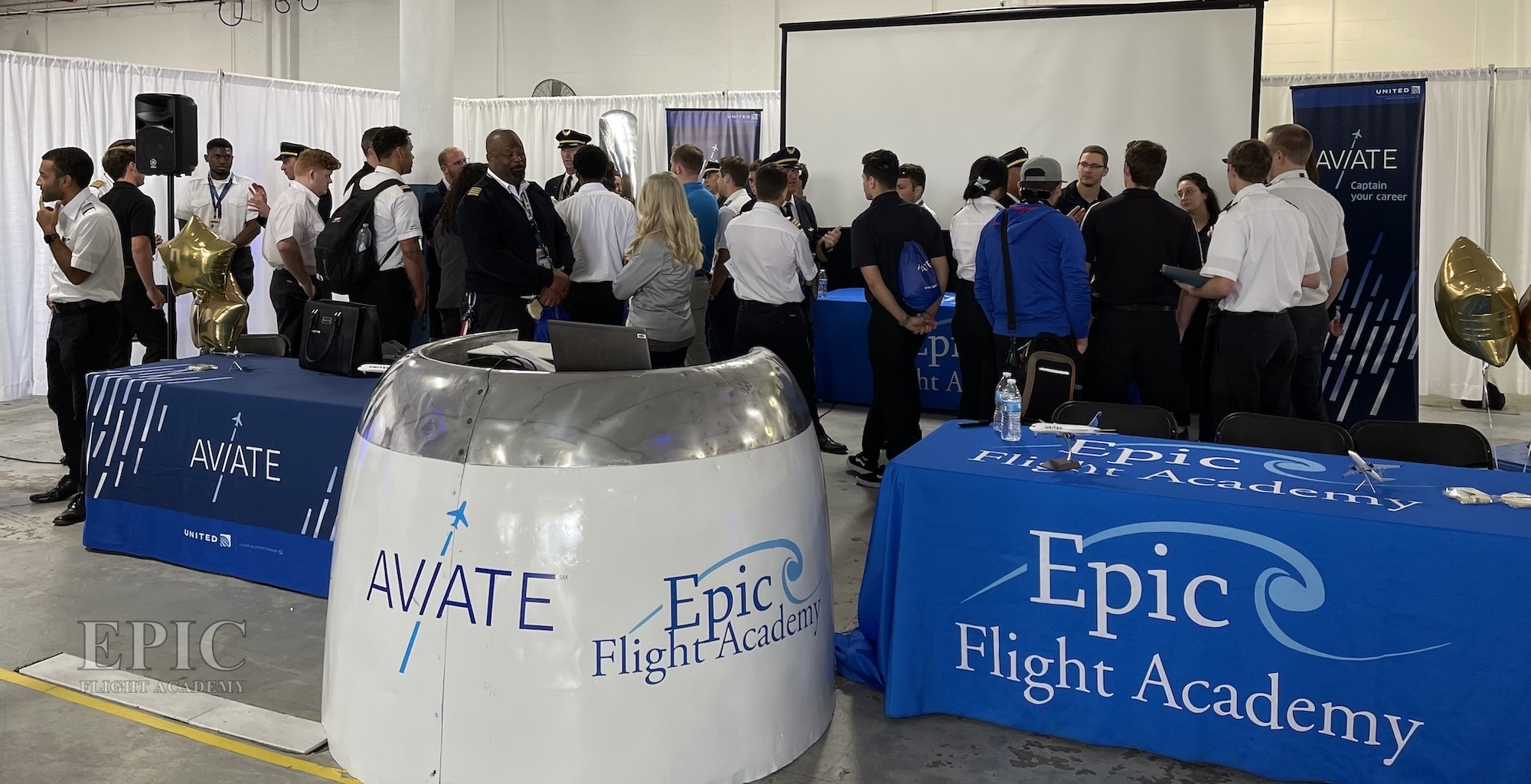 Epic and United Aviate event