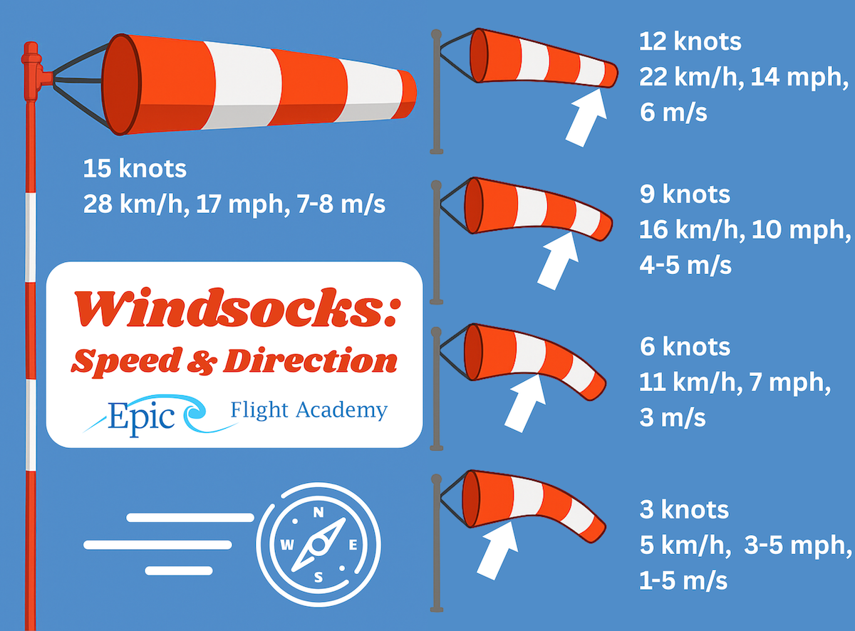 Windsocks Speed and Direction